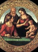 Luca Signorelli Madonna and Child with St Joseph and Another Saint Sweden oil painting artist